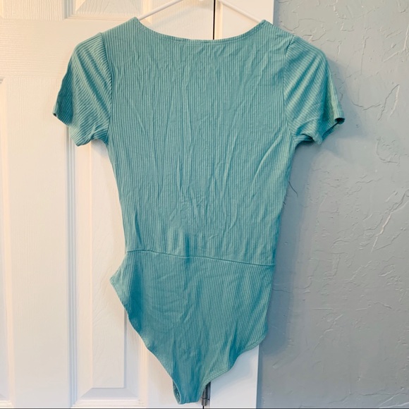 *SOLD* Wrap front bodysuit - Picture 2 of 4